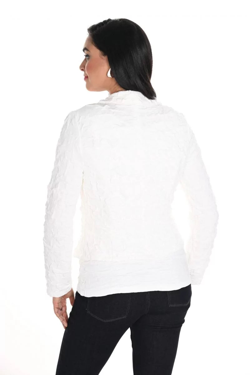 Frank Lyman Textured Jacket - Off White