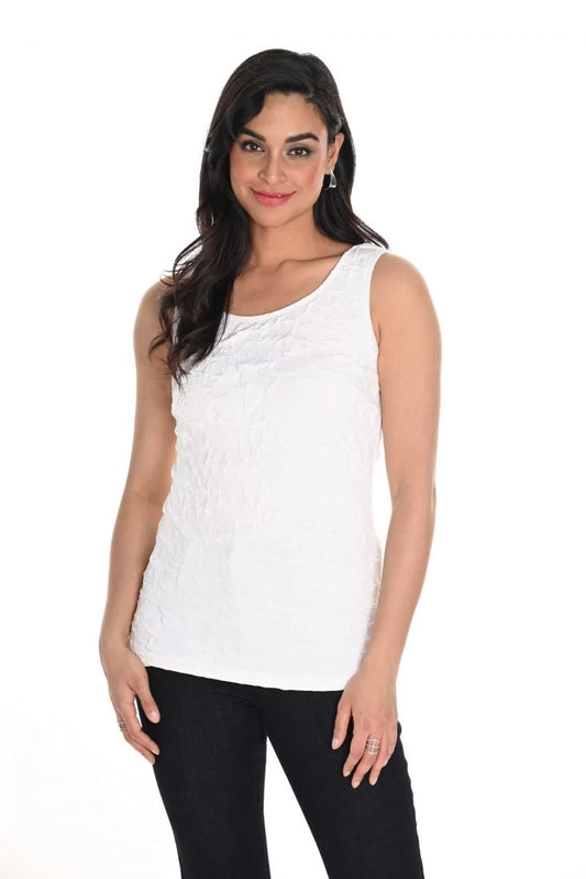 Frank Lyman Textured Top - Off White