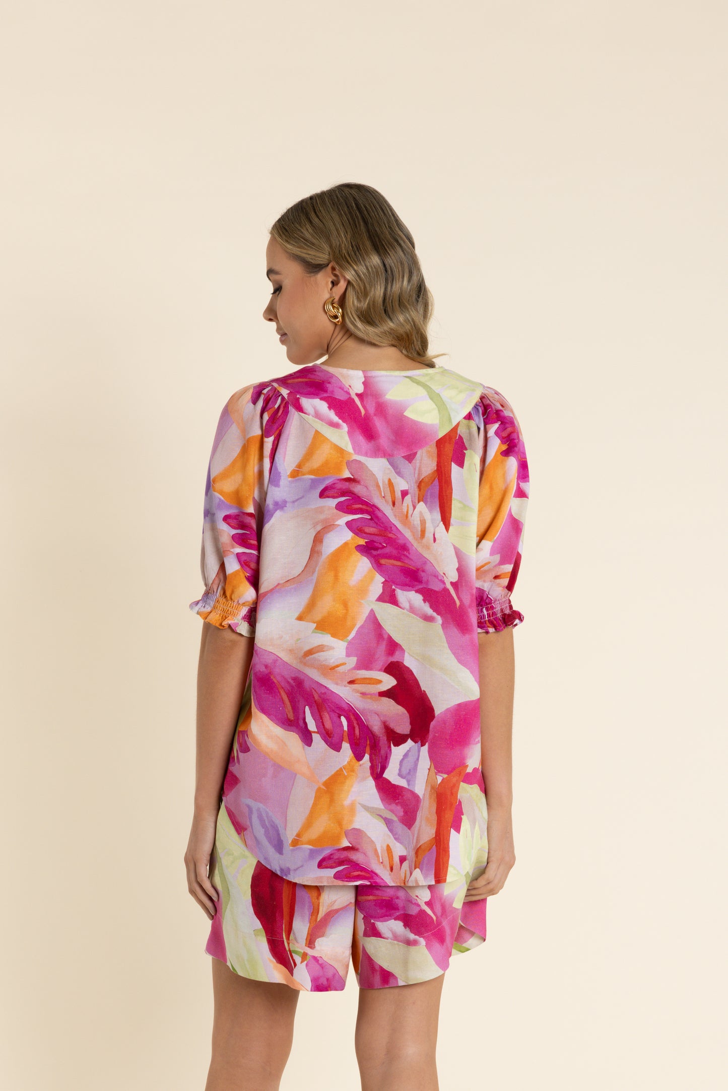 Two T's Paradise Print Top