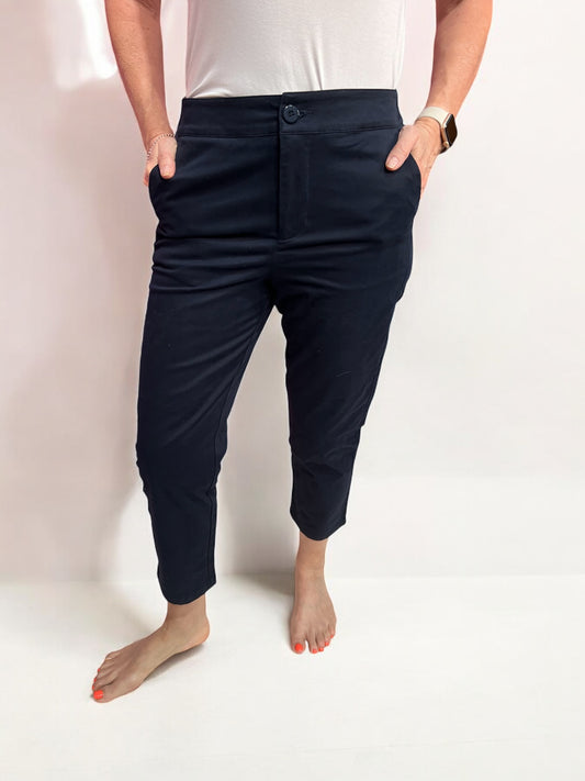 Goondiwindi Cotton Capri - Navy