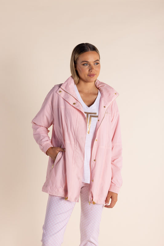 Two T's Spray Jacket - Pink Rose