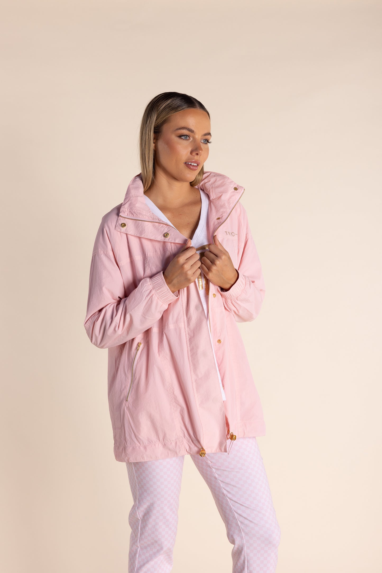 Two T's Spray Jacket - Pink Rose